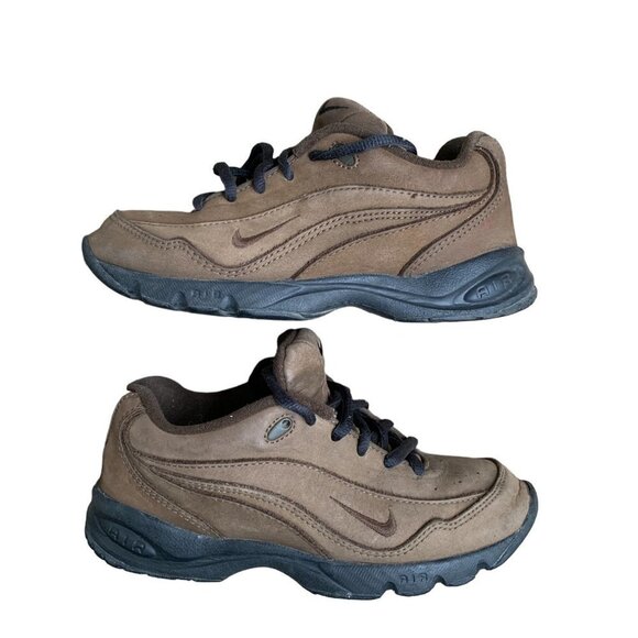 VINTAGE 1996 Nike Trainers Brown Size 6 - Picture 4 of 11